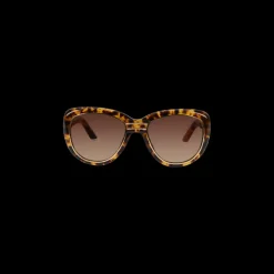 Gold & Brown The Wing Sunglasses