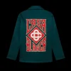 Gothic Logo Stadium Jacket