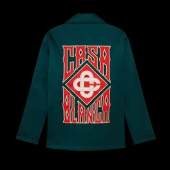 Gothic Logo Stadium Jacket
