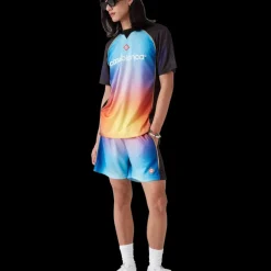 Gradient Football Shorts