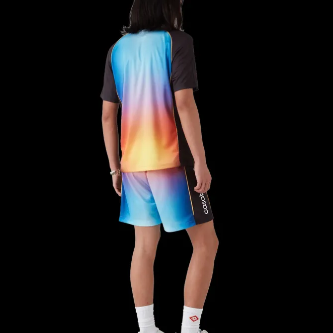 Gradient Football Shorts