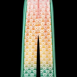 Gradient Heart Monogram Wide Leg Trousers