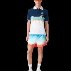 Gradient Jacquard Swim Shorts