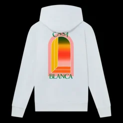 Gradient L'Arche Hooded Sweatshirt