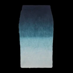 Gradient Mohair Skirt