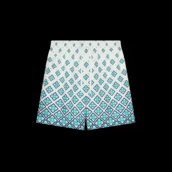 Gradient Monogram Silk Shorts