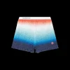 Gradient Shirred Shorts