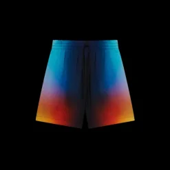 Gradient Silk Shorts