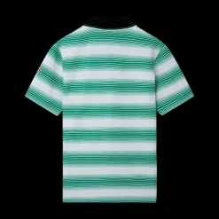 Gradient Stripe Polo Shirt