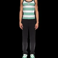 Gradient Stripe Ringer Tank Top