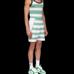 Gradient Stripe Sweatshorts