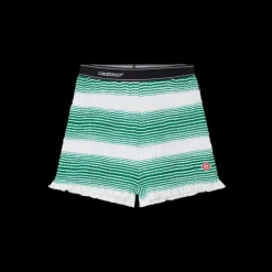 Gradient Striped Shorts