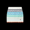 Gradient Wave Crochet Skirt