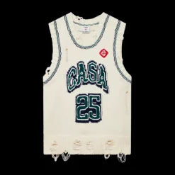 Intarsia Baseball Top