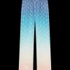 Jacquard Gradient Silk Trousers
