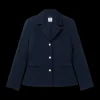 Jacquard Knit Single Breasted Jacket