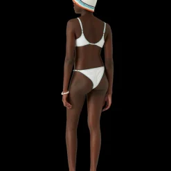 Jacquard Monogram Bikini Top
