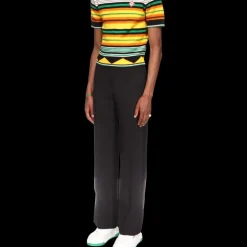 Knit Striped T-Shirt
