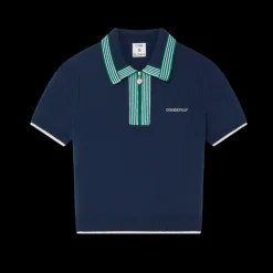 Knit Tennis Polo Shirt