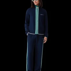 Knit Tennis Track Jacket