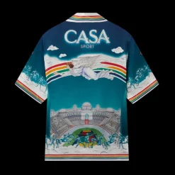 La Déesse Du Stade Silk Shirt
