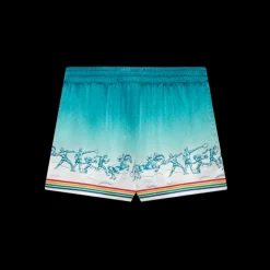 La Déesse Du Stade Silk Shorts