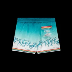 La Déesse Du Stade Silk Shorts