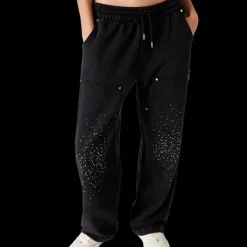 La Prémonition Crystal Embellished Sweatpants