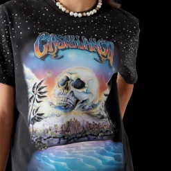 La Prémonition Crystal Embellished T-Shirt
