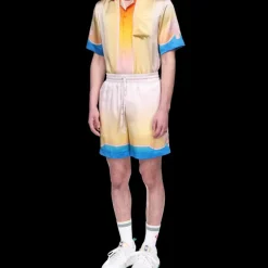L'Arc Coloré Silk Shorts