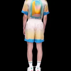 L'Arc Coloré Silk Shorts