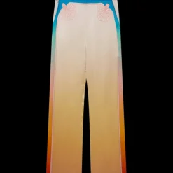 L'Arc Coloré Silk Trousers