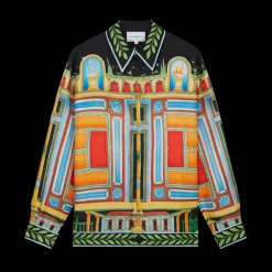 Le Palais En Fleur Silk Shirt