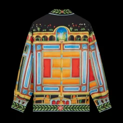 Le Palais En Fleur Silk Shirt
