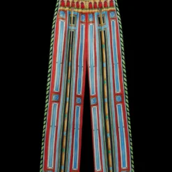 Le Palais En Fleur Silk Trousers