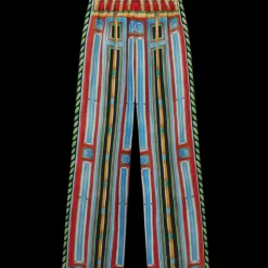 Le Palais En Fleur Silk Trousers