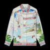 Le Passage Long Sleeve Silk Shirt