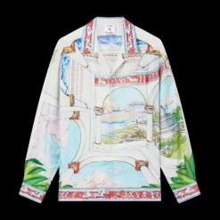 Le Passage Long Sleeve Silk Shirt