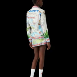 Le Passage Long Sleeve Silk Shirt