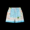 Le Plongeon Silk Shorts