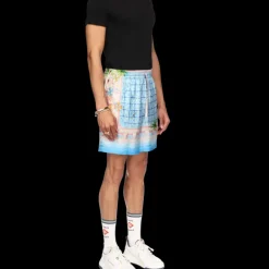 Le Plongeon Silk Shorts