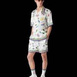 Le Vase Brise Short Sleeve Silk Shirt