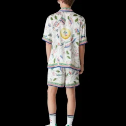Le Vase Brise Short Sleeve Silk Shirt