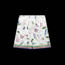Le Vase Brise Silk Shorts