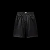 Leather Skater Shorts