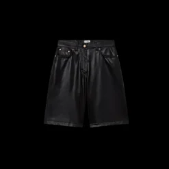 Leather Skater Shorts