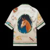 L'Ecurie Blanche Silk Shirt