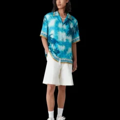 Linen Pleated Shorts