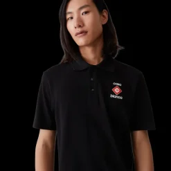 Logo Pique Polo Shirt