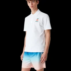 Logo Pique Polo Shirt